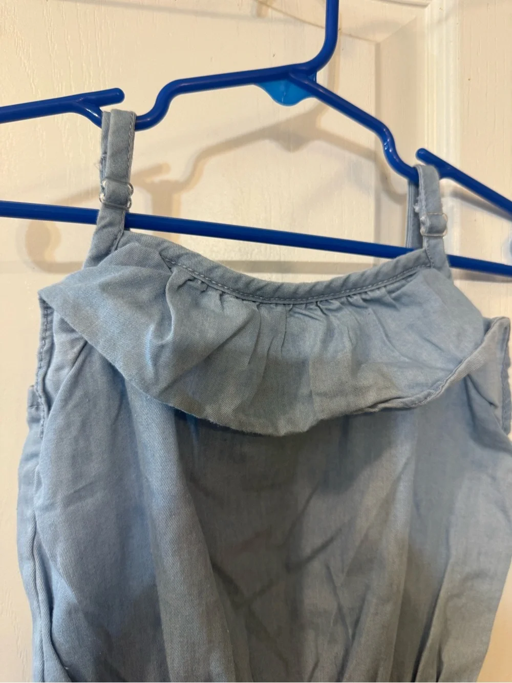 U.S. Polo Assn. Light Blue Girl’s 4T Jumpsuit